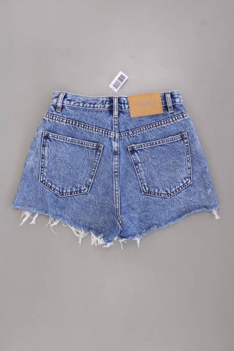 Pull&Bear Hotpants Gr. 34 blau
