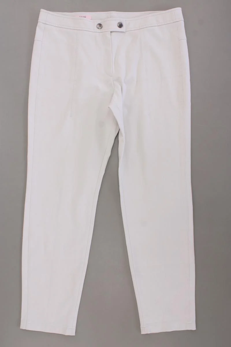 Laurèl Hose Gr. 42 grau aus Baumwolle