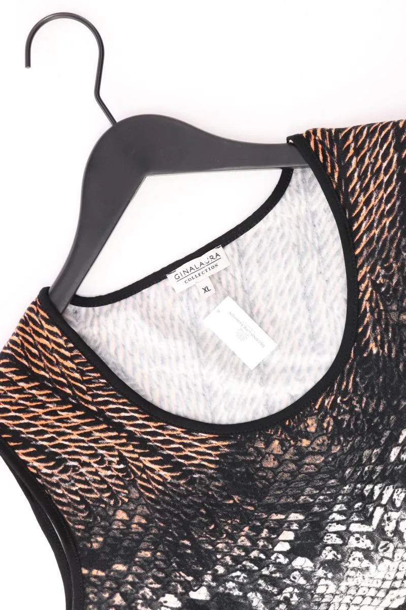Gina Laura Trägertop Gr. XL schwarz aus Viskose