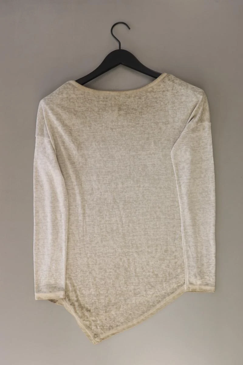 Decay Longsleeve-Shirt Gr. S Langarm braun aus Viskose