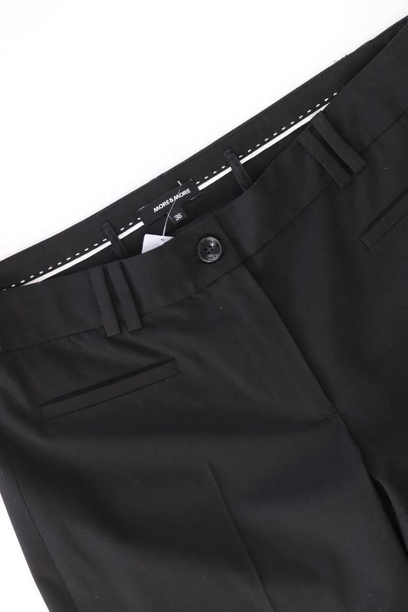 More&More Anzughose Gr. 36 schwarz aus Polyester
