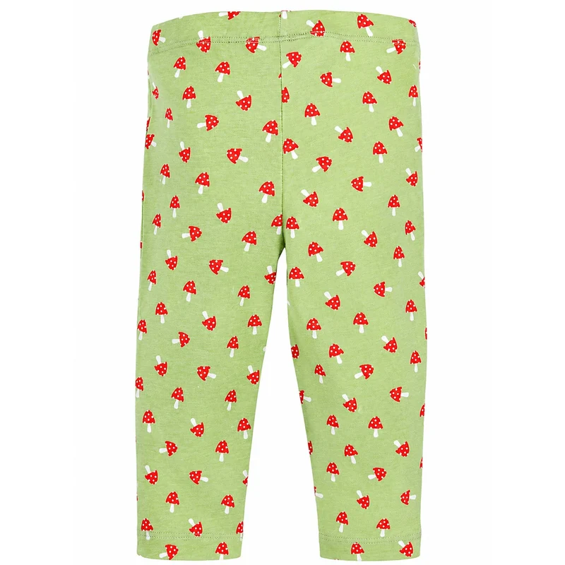 BONDI Baby Mädchen Leggings "Pilzallover" 86686 | Grün