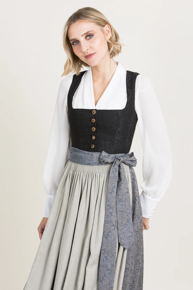 Gottseidank Dirndl Helene schwarz/chamois