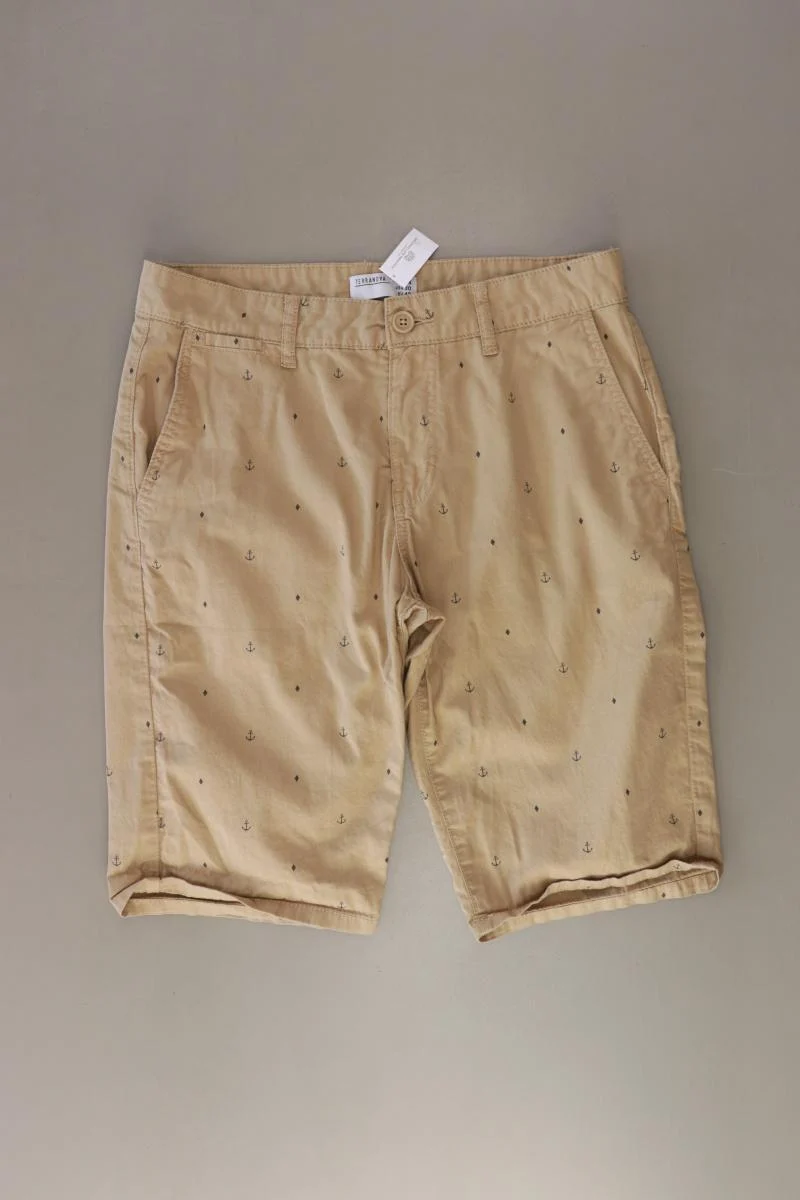 TERRANOVA Chino Shorts Gr. 40 braun aus Baumwolle