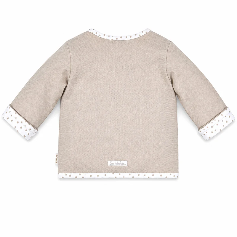BONDI Baby Wendejacke "Gänschen" 93955 | Cappuccino