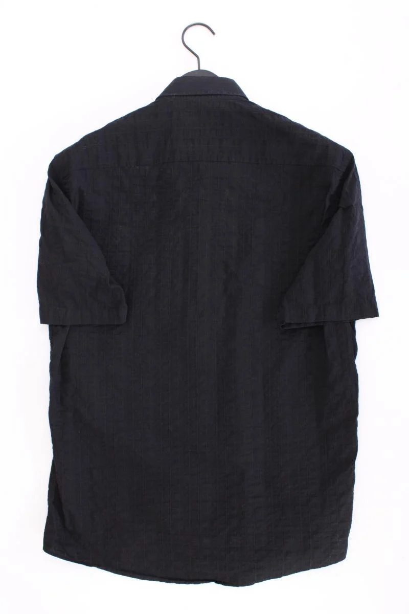 Casa Moda Kurzarmhemd für Herren Gr. Hemdgröße 39/40 schwarz aus Baumwolle