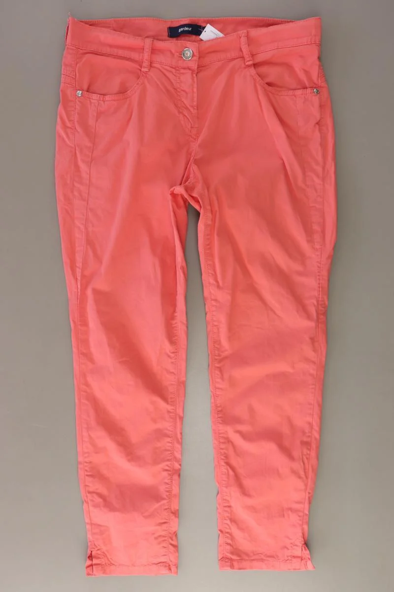 Gardeur Hose Gr. 38 orange aus Baumwolle