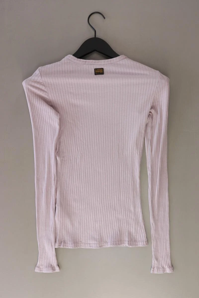 G-Star RAW Longsleeve-Shirt Gr. S Langarm rosa aus Baumwolle