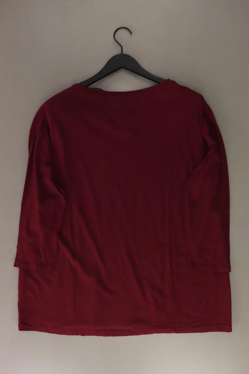 Triangle by s.Oliver Regular Shirt Gr. 48 3/4 Ärmel mit Pailletten rot