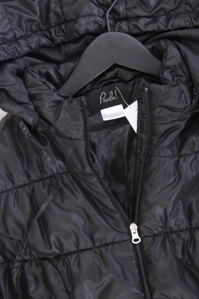 Paola Kapuzenjacke Gr. 44 schwarz aus Polyester