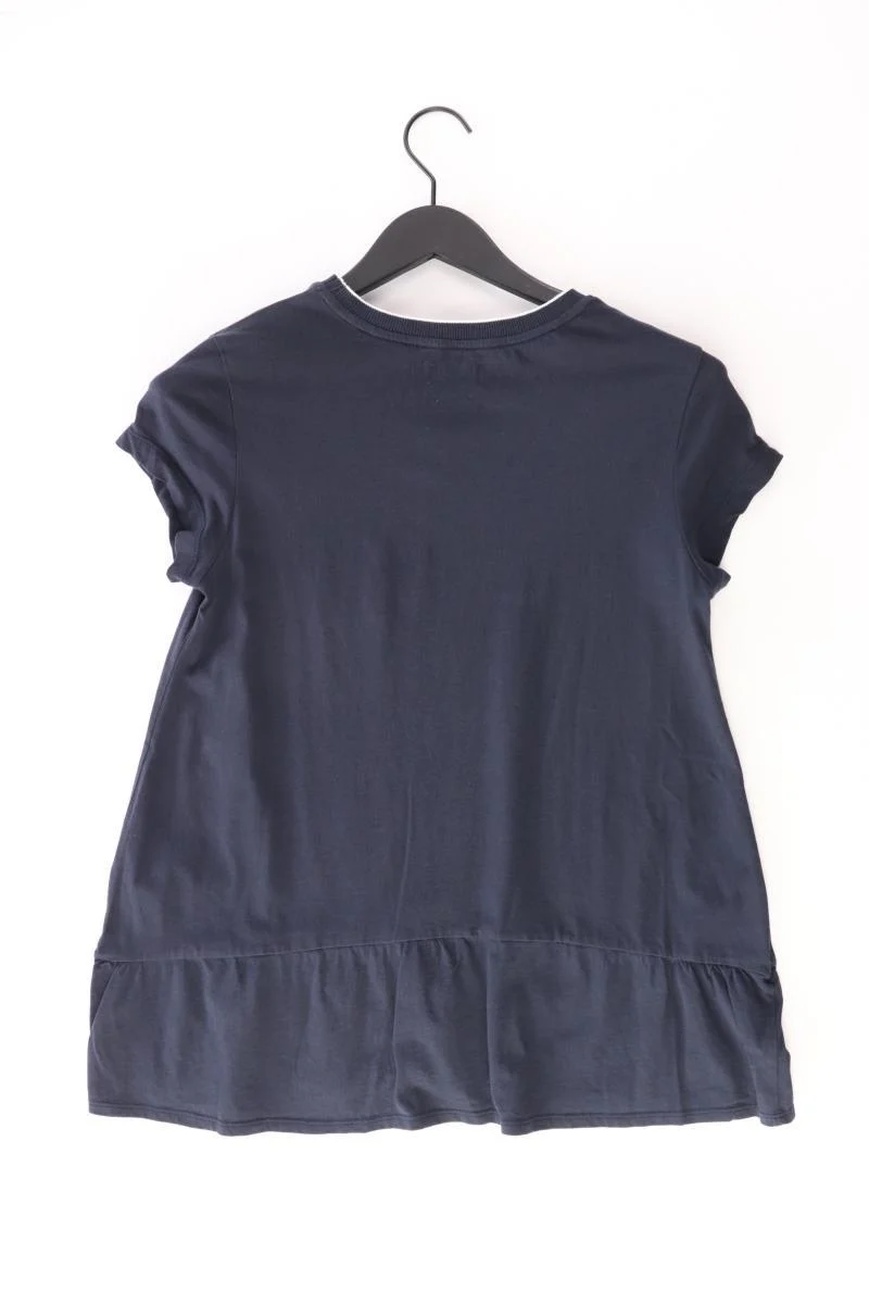 Marc O'Polo T-Shirt Gr. S Kurzarm blau aus Baumwolle