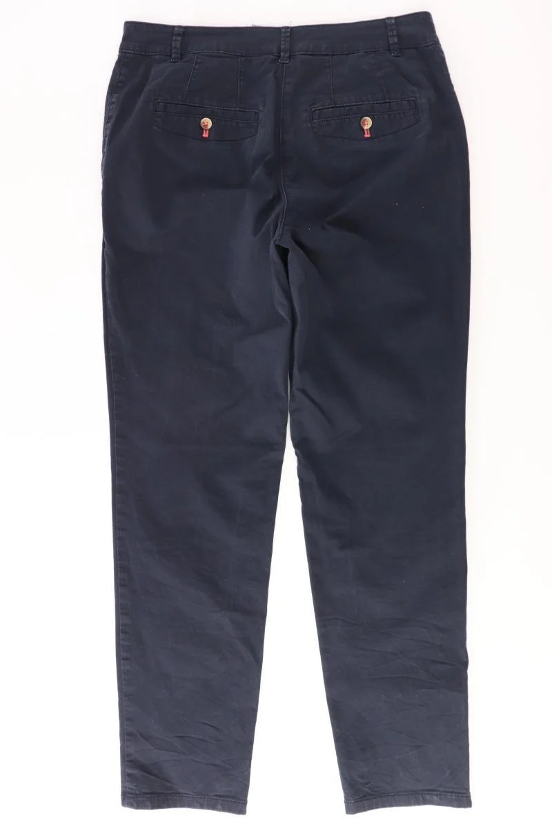 Christian Berg Chinohose Gr. 36 blau aus Baumwolle