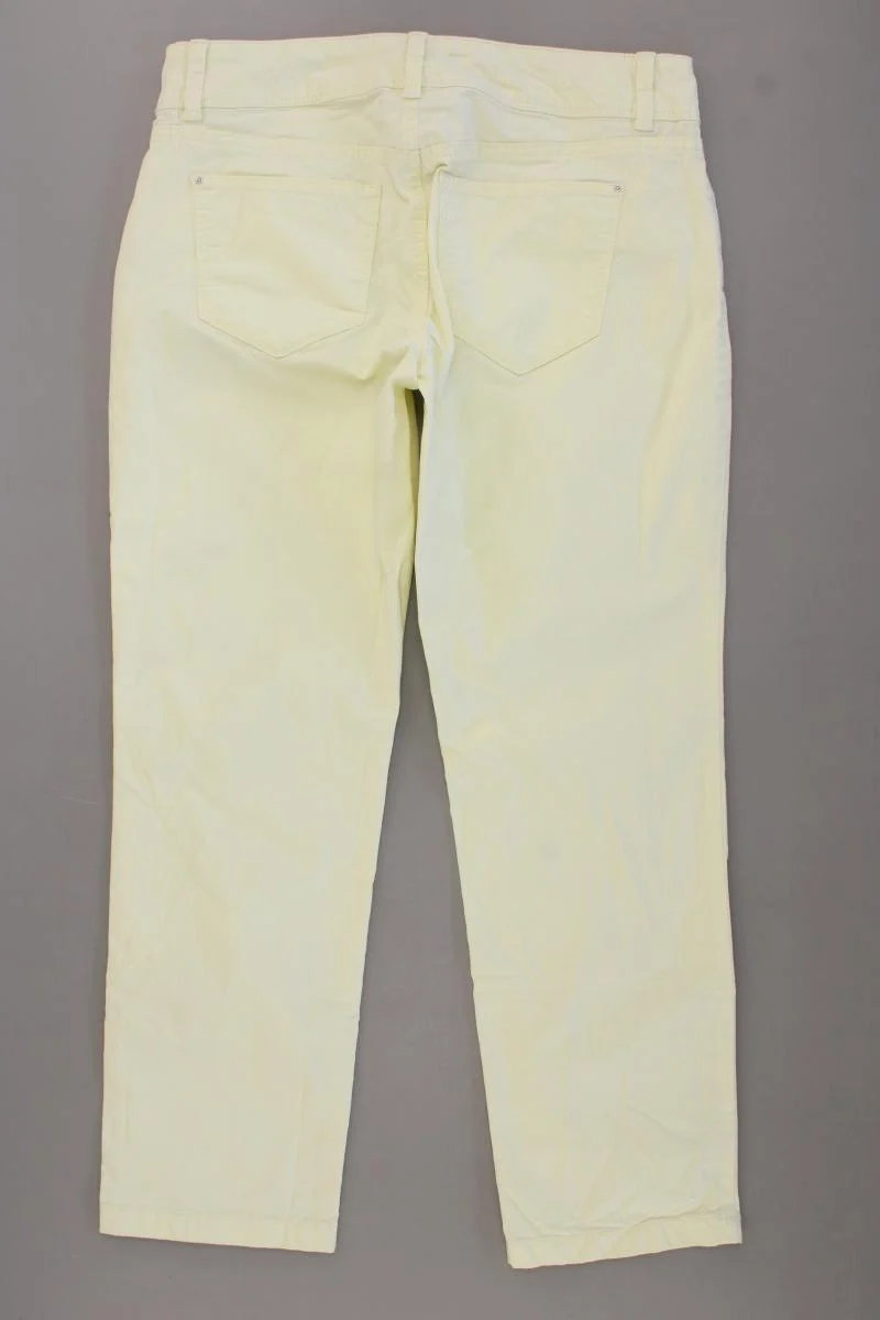Esprit Hose Gr. 38 gelb aus Baumwolle
