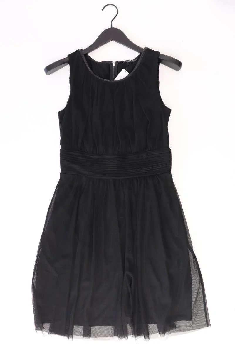 Esprit Abendkleid Gr. M Ärmellos schwarz aus Polyester