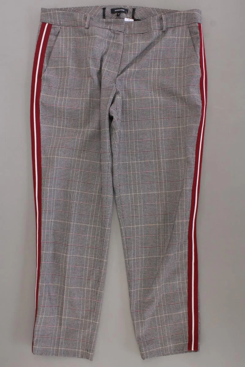 More&More Stoffhose Gr. 42 kariert grau