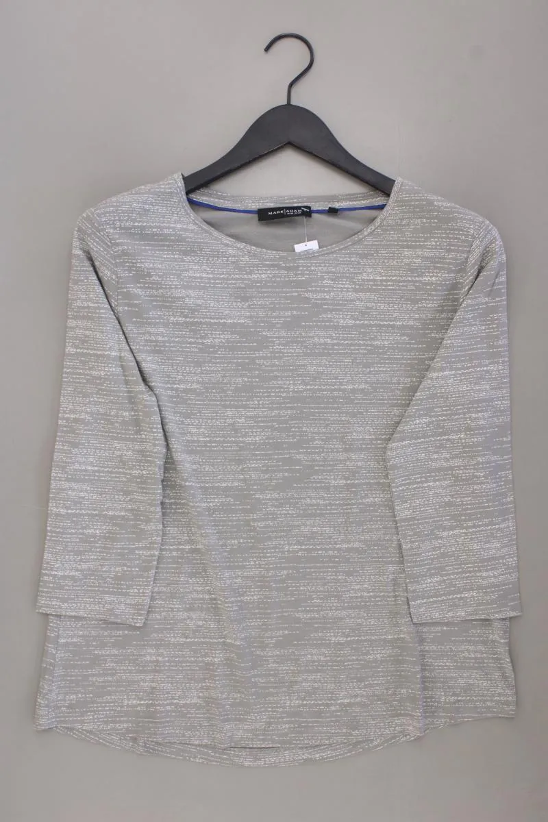 MARK ADAM Classic Shirt Gr. 40 3/4 Ärmel grau
