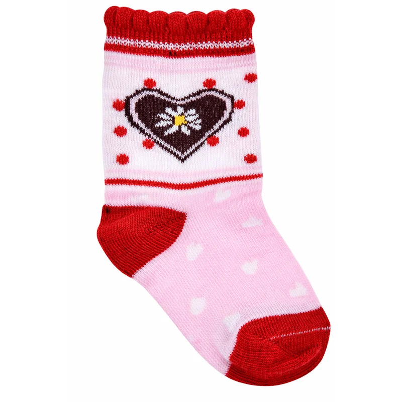 BONDI Baby Kniestrümpfe "Herz" 86860 | Rose - Socken