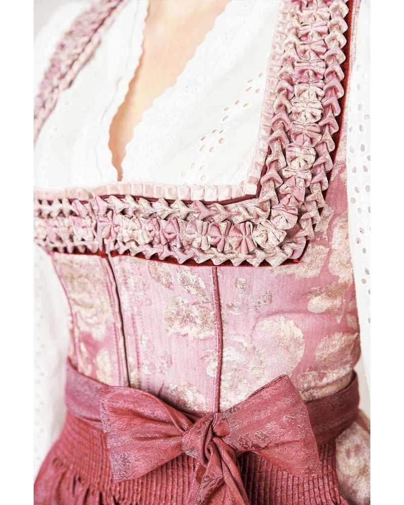 Krüger Collection Dirndl "Clara" 112866 | Beere 70cm