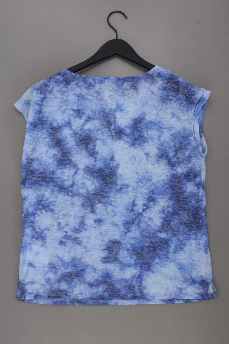 Street One Batikshirt Gr. 40 mit Batikmuster Kurzarm blau aus Polyester
