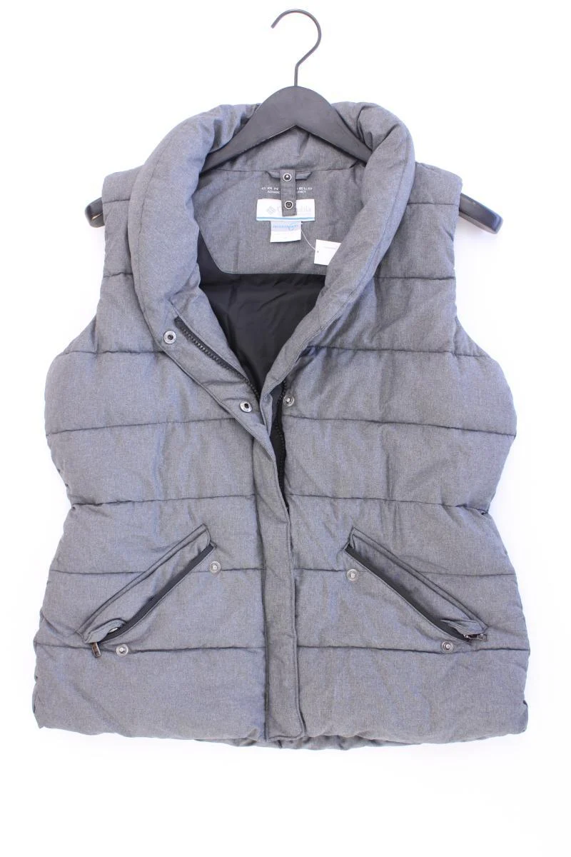 Columbia Steppweste Gr. M grau aus Polyester