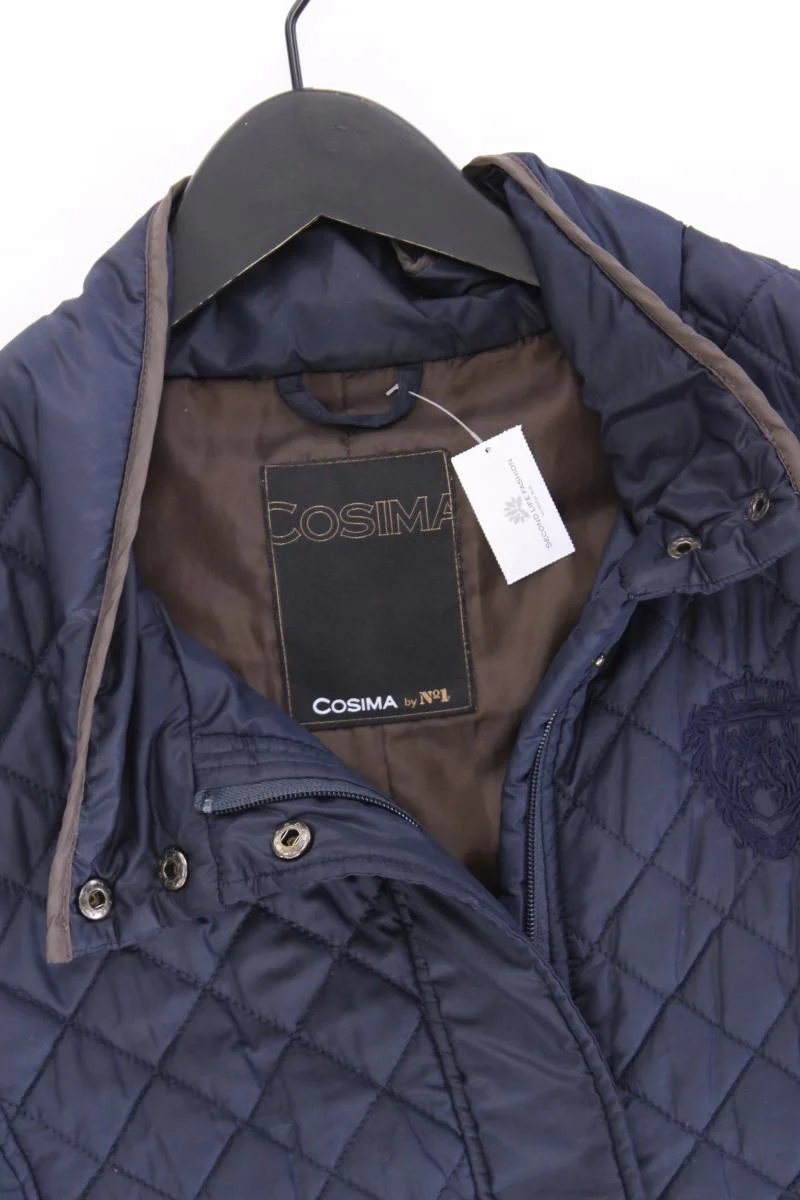 Cosima Steppweste Gr. 44 blau aus Polyester