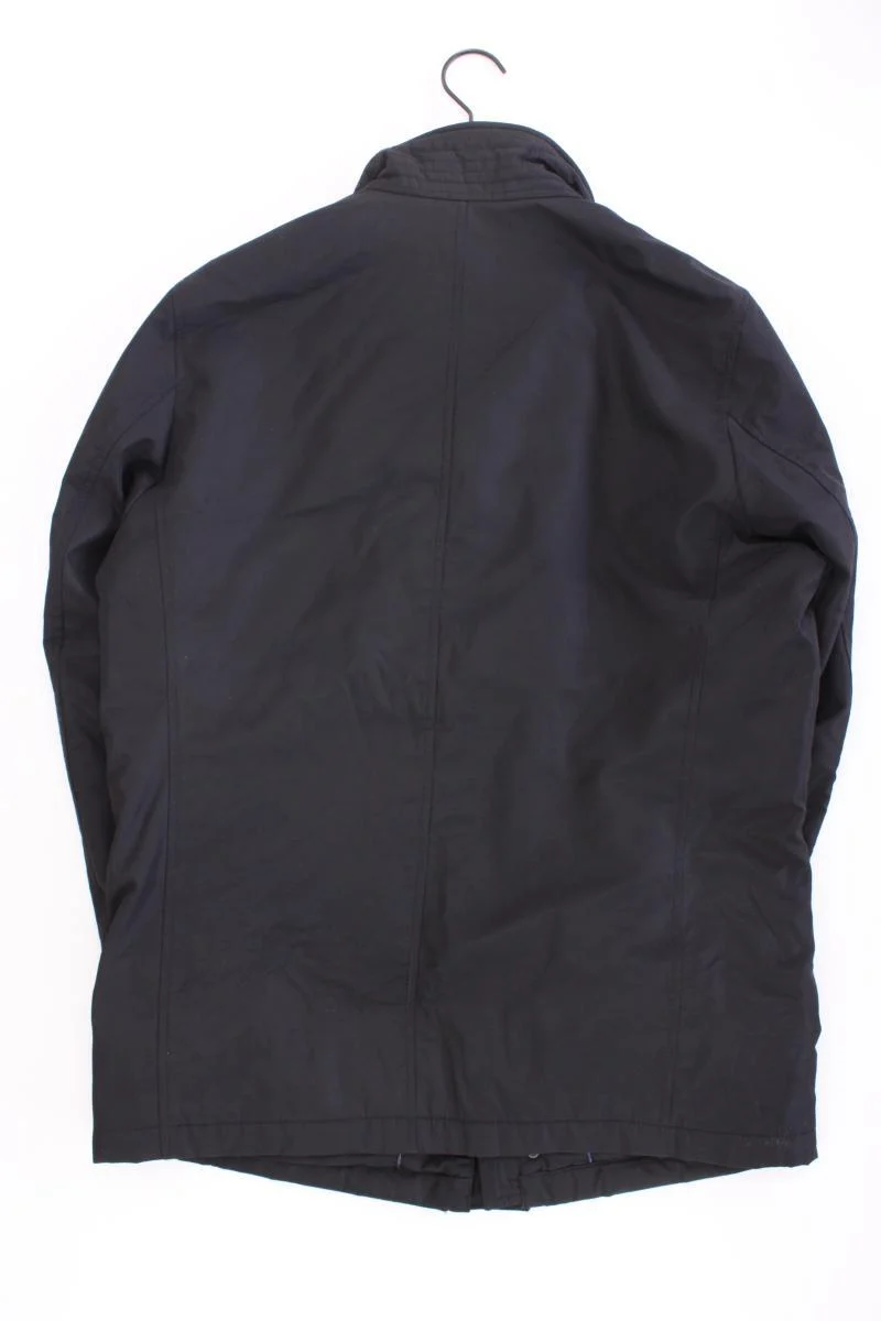 Pierre Cardin Lange Jacke für Herren Gr. 50 schwarz aus Polyester