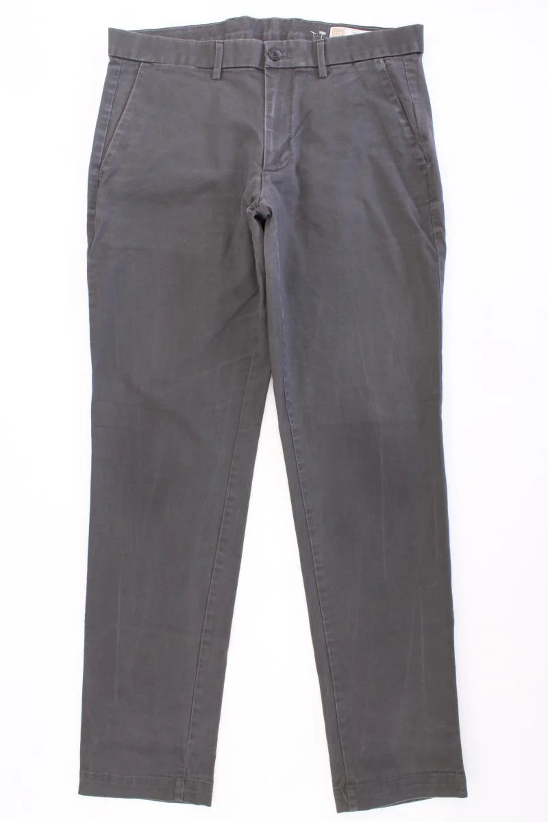 GAP Chinohose für Herren Gr. W33/L32 grau aus Baumwolle
