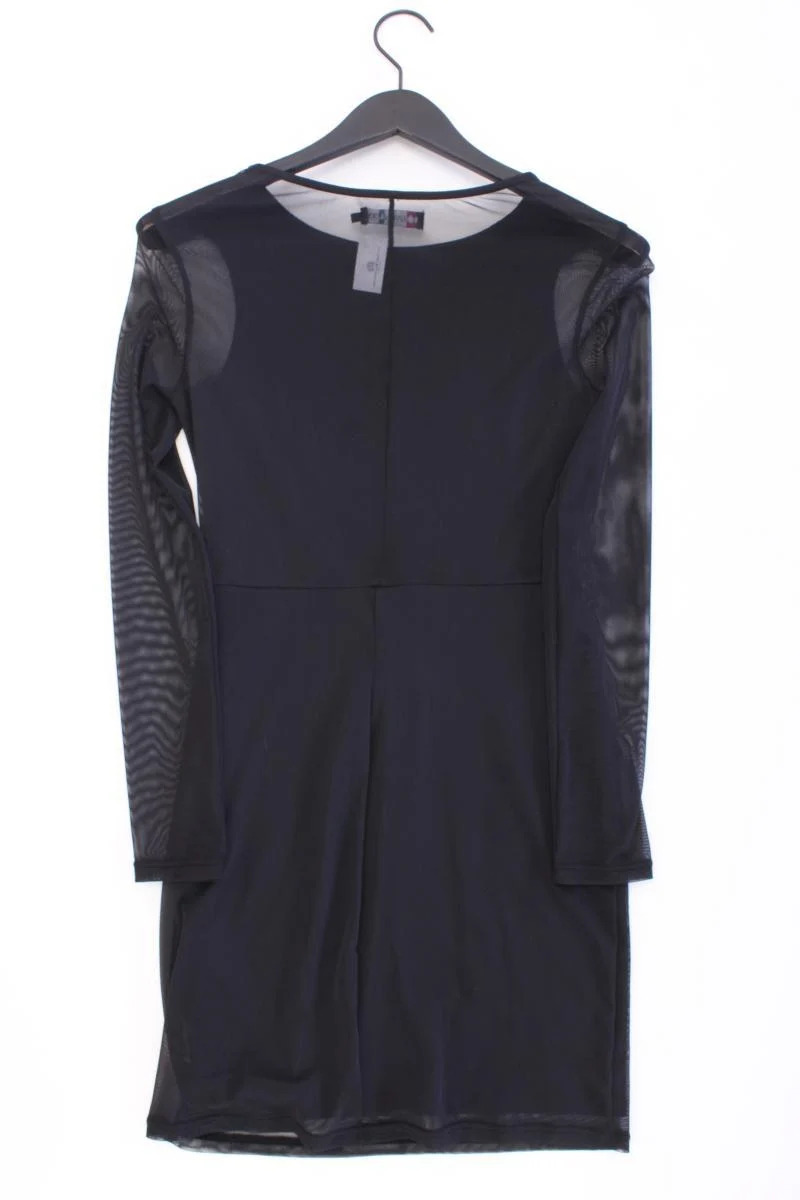 Even & Odd Schlauchkleid Gr. XS Langarm schwarz aus Polyester