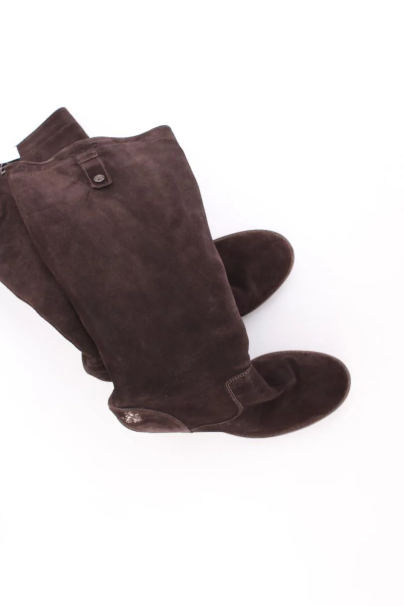 U.S. Polo Assn High-Heel Stiefel Gr. 39 neuwertig braun aus Leder