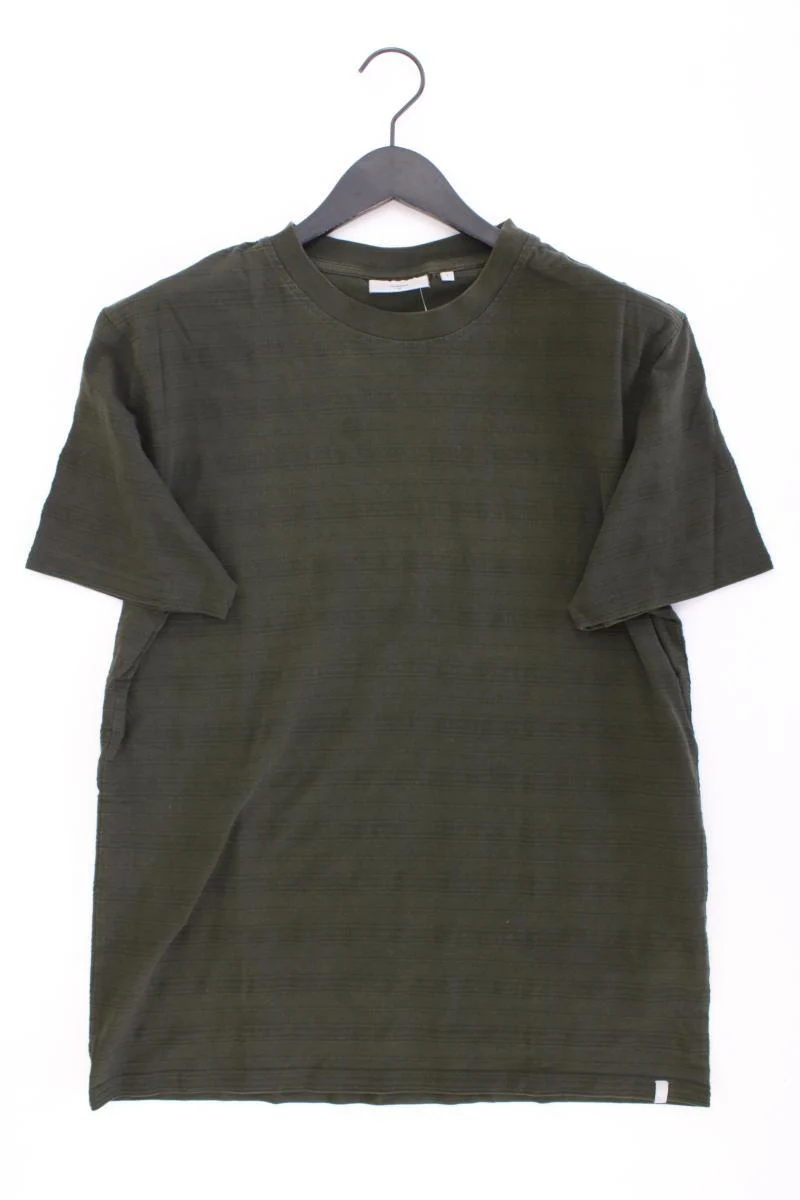 Minimum T-Shirt Gr. L Kurzarm olivgrün aus Baumwolle
