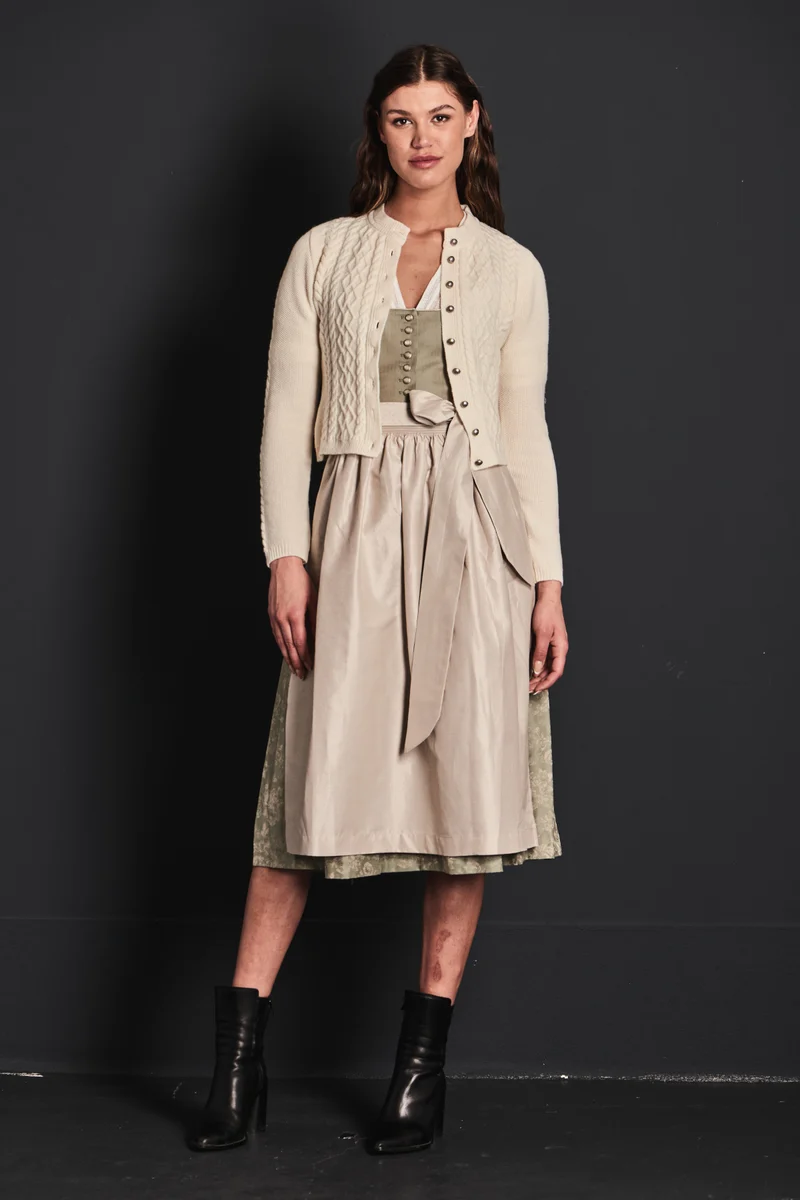 Alissa by Kinga Mathe Strickjacke ivory
