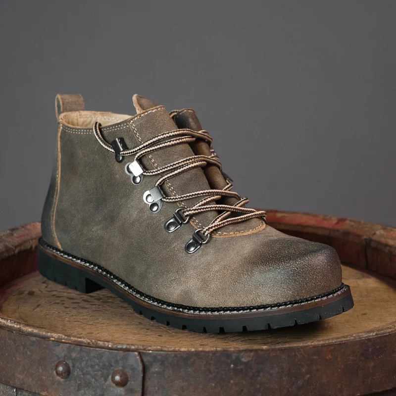 MeiSchua! Trachtenstiefel Georg Pumpkin Braun