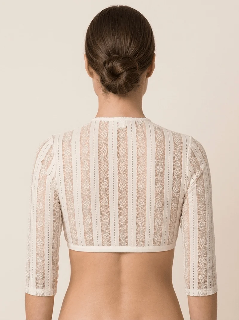 Dirndlbluse Alix creme