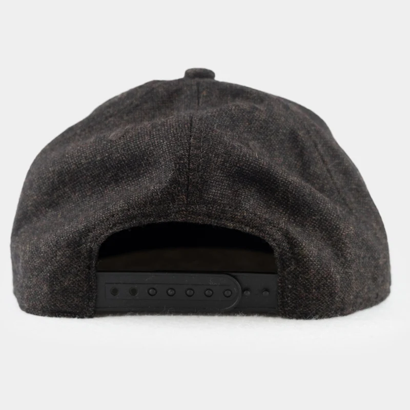 Bavarian Caps Edelweiß Flanell Dunkelbraun