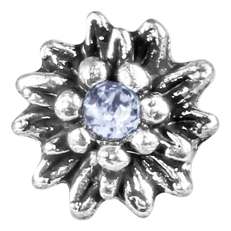 LUISIA® Edelweiß Ohrringe Marla mit Premium Kristallen - Hellblau