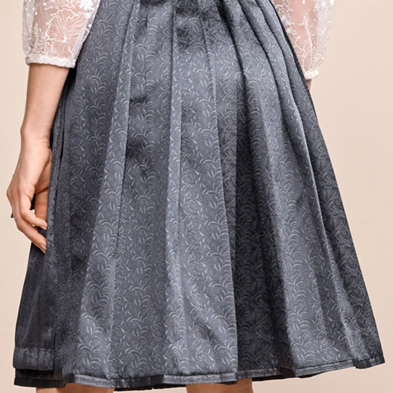 Krüger MADL Dirndl "Diliana" 416569 | Anthrazit 60cm