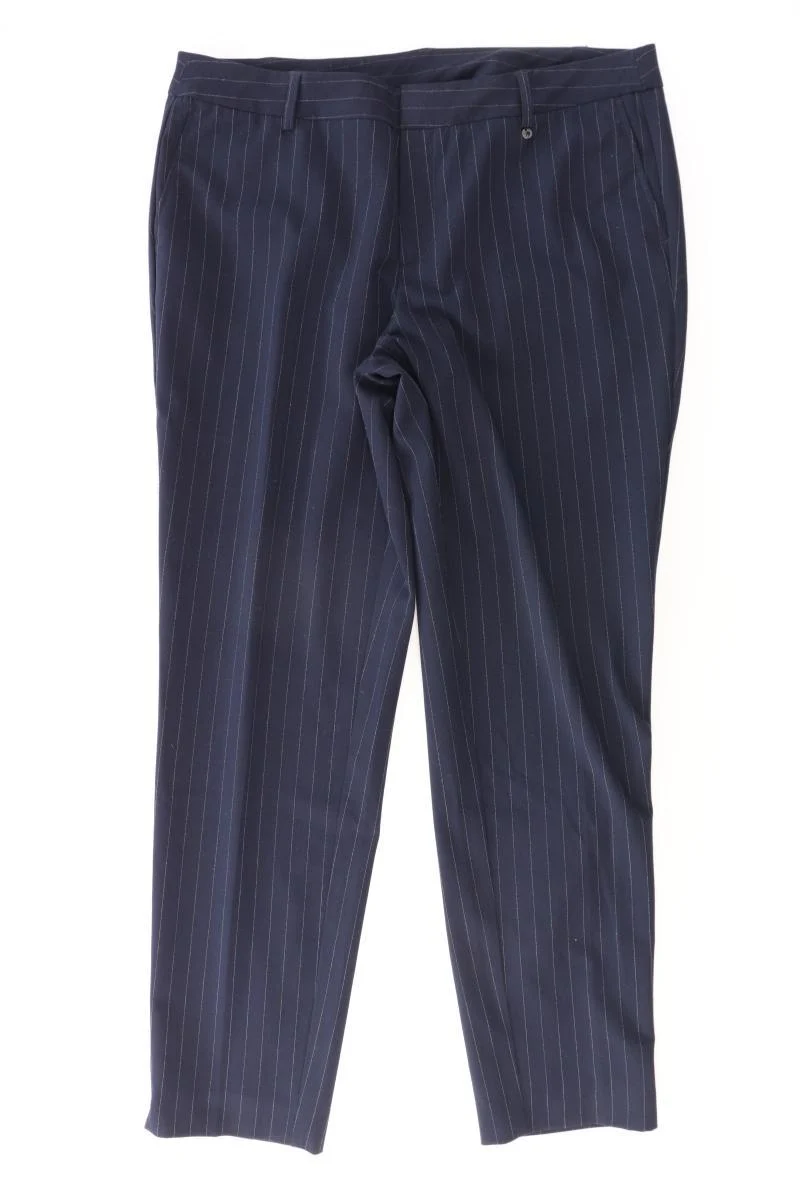 Bonita Anzughose Gr. 40 gestreift blau aus Polyester