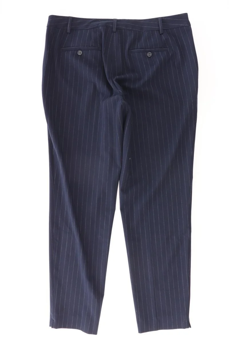 Bonita Anzughose Gr. 40 gestreift blau aus Polyester