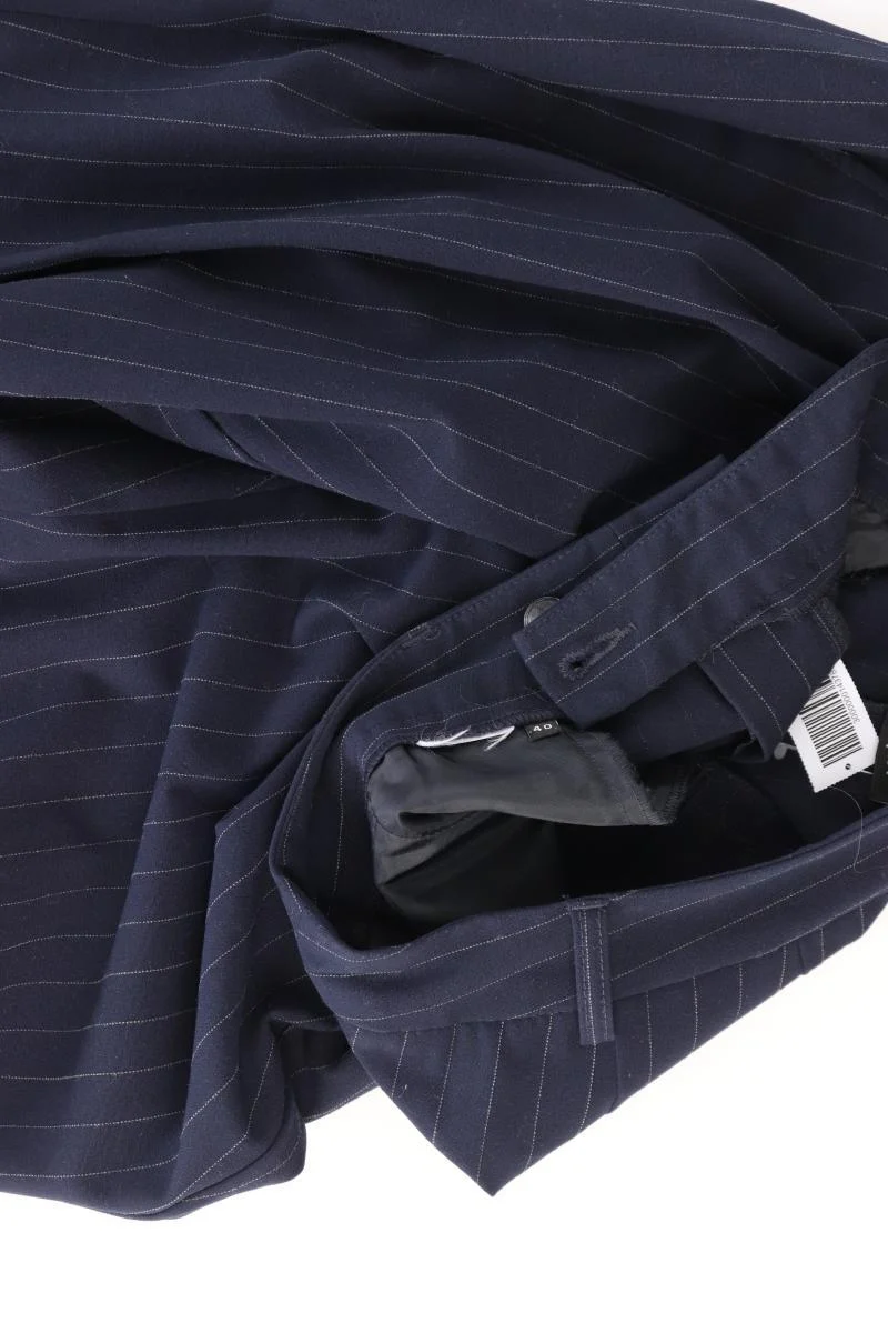 Bonita Anzughose Gr. 40 gestreift blau aus Polyester