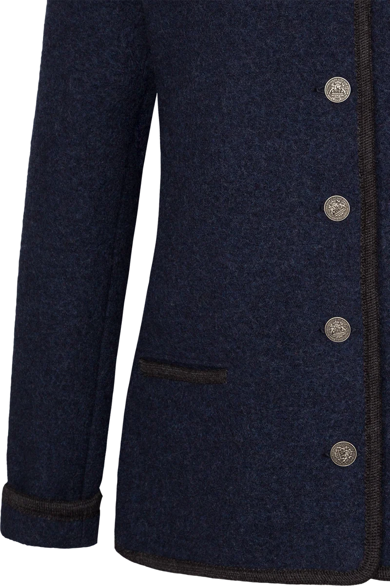Damen Trachtenjacke aus feinster Schurwolle - marine/anthra