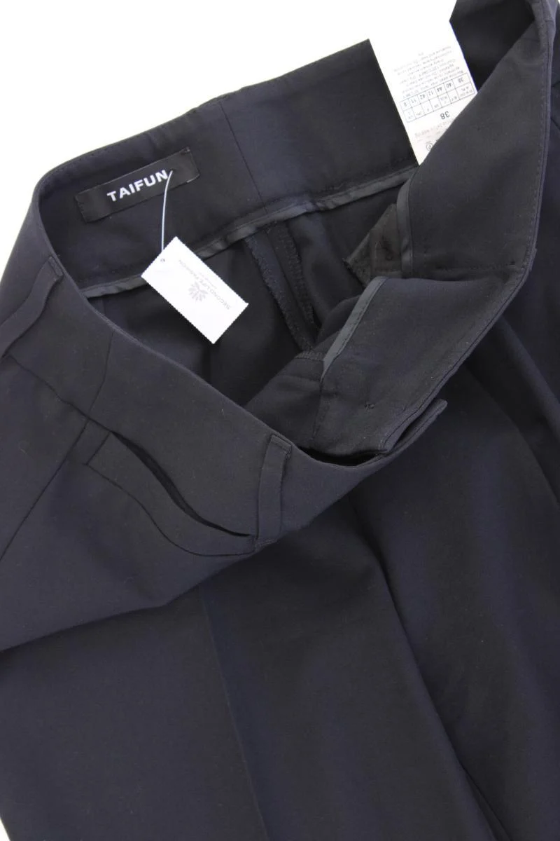 Taifun Anzughose Gr. 38 blau aus Polyester