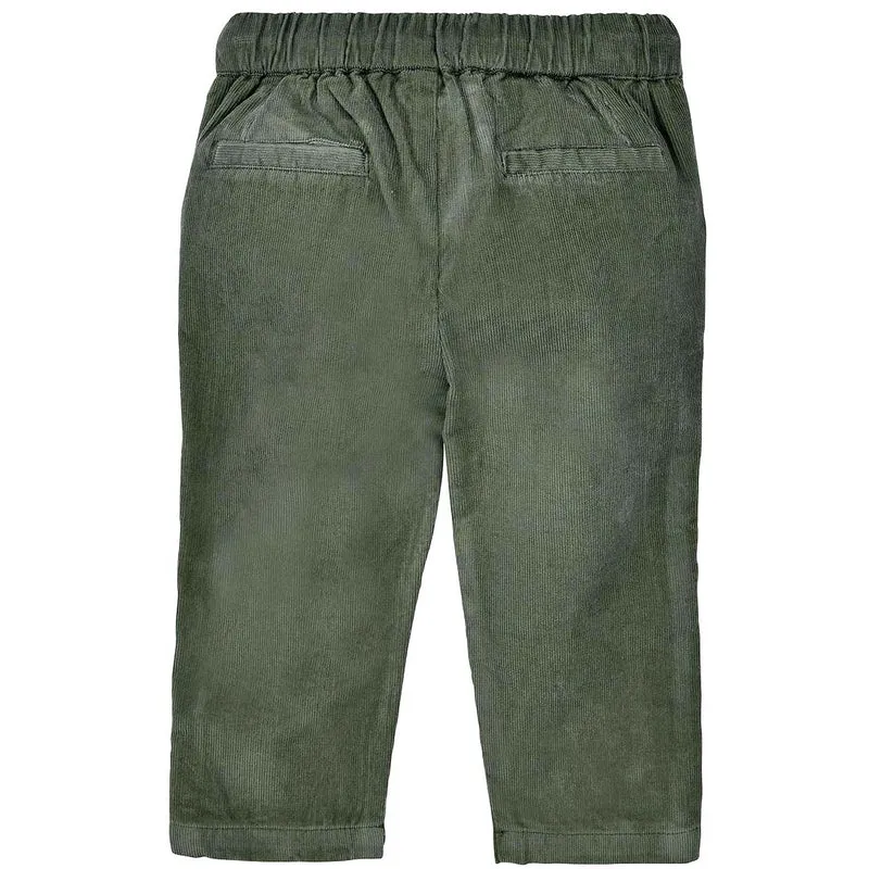 BONDI Baby Mädchen Cordhose "Be natur" 86961 | Kiwi