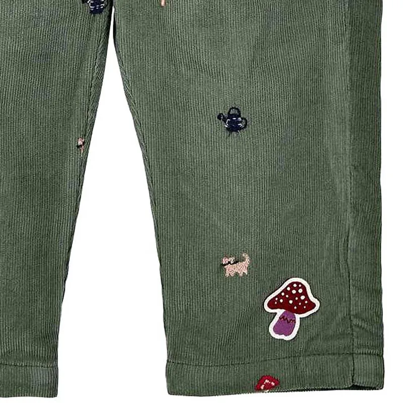 BONDI Baby Mädchen Cordhose "Be natur" 86961 | Kiwi