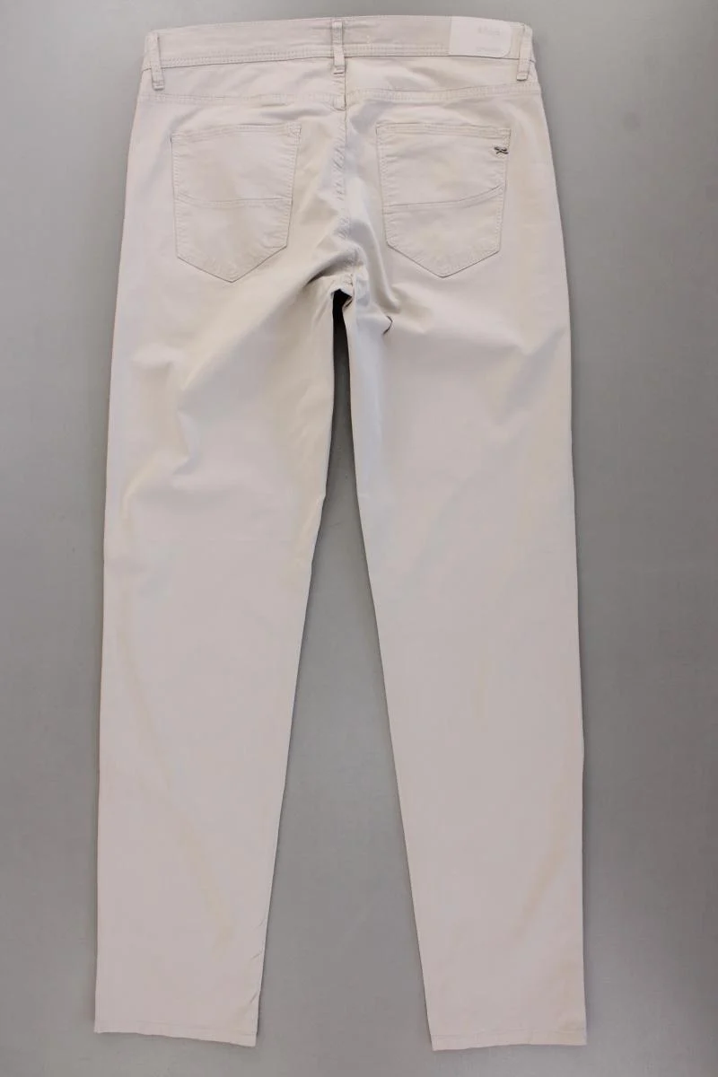 Brax Five-Pocket-Hose für Herren Gr. W33/L34 neuwertig creme aus Baumwolle