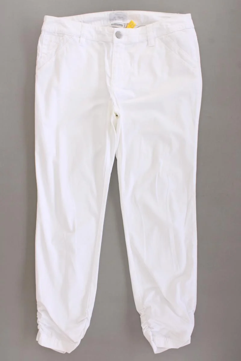 Street One Hose Gr. 42 Modell Cindy weiß aus Baumwolle