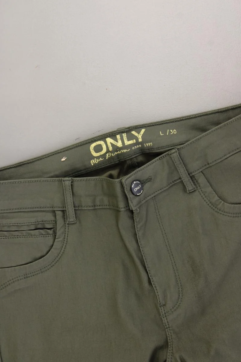 Only Skinny Hose Gr. S/L30 neuwertig olivgrün aus Viskose
