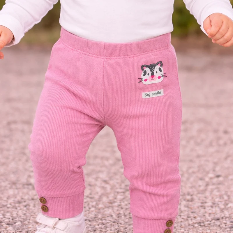 BONDI Baby Mädchen Laufhose "Katze" 94025 | Candy