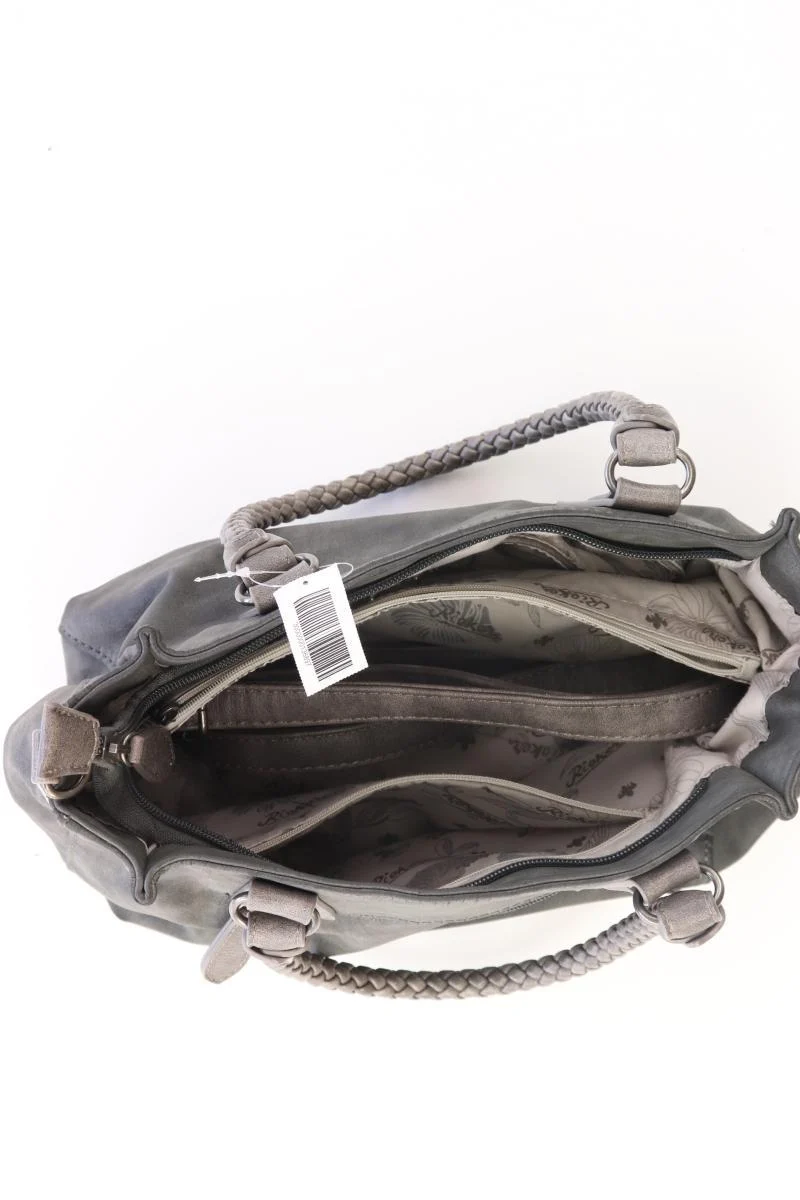 Rieker Schultertasche grau aus Kunstleder