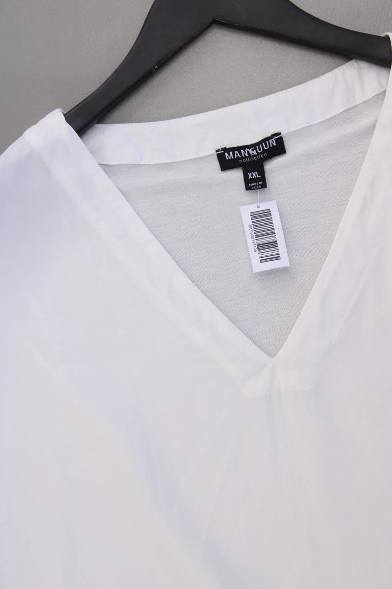Second Hand Outfit Größe XXL mit Manguun Kurzarmbluse in Gr. XXL und Halskette
