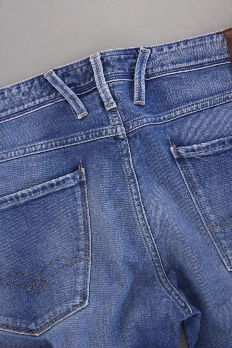 Replay Straight Jeans für Herren Gr. W33 blau